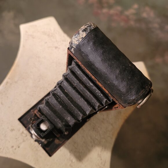 Kodak No. 2 Folding Autographic Brownie Camera Vintage For Display Non-working - Picture 4 of 12